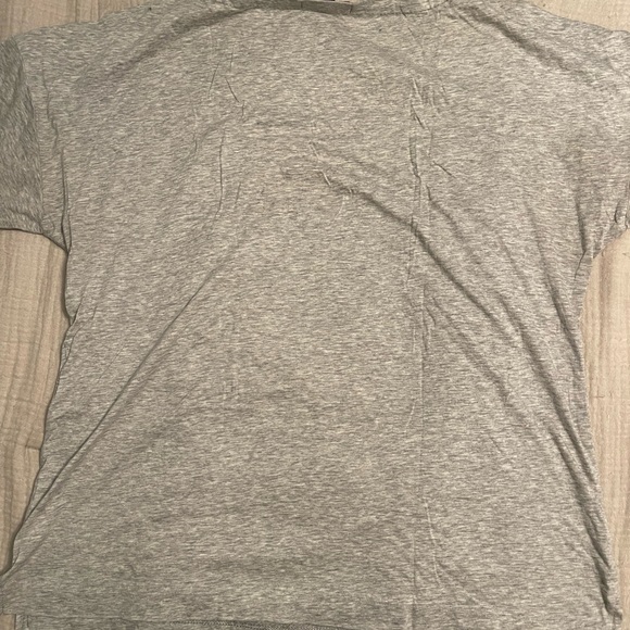 Jcrew small grey tee with gold and white embroidery - Picture 7 of 7